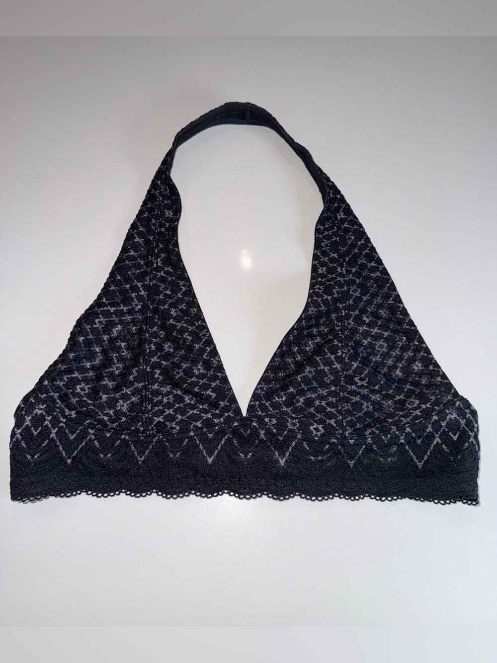 Free People Intimately "Sinking Ships" Lace Halter Bralette. | Size S